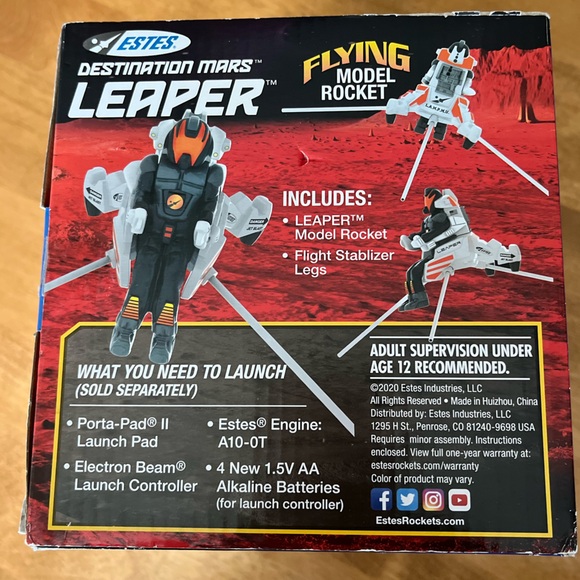 Destination Mars LEAPER model rocket - Picture 4 of 7